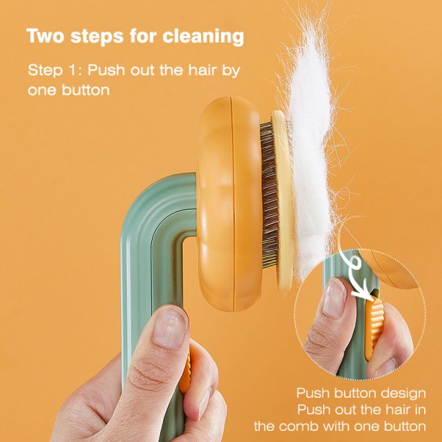 Pumpkin Pet Brush for Dogs & Cats - Image 3