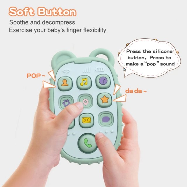 Baby Silicone Teether Toys - Image 5