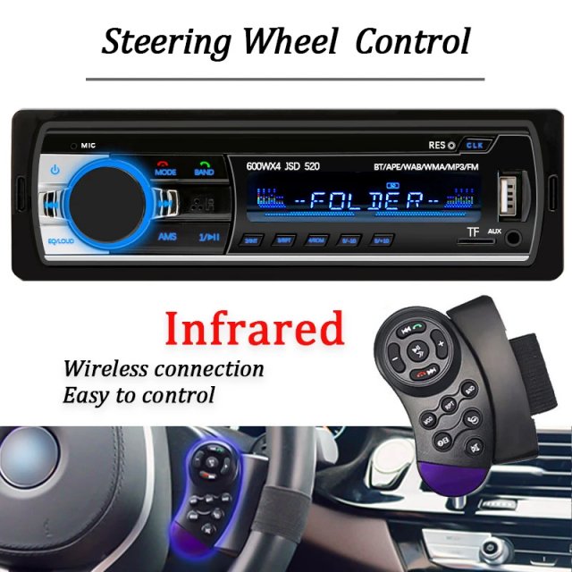 1 Din Car Stereo MP3 Player - Image 3