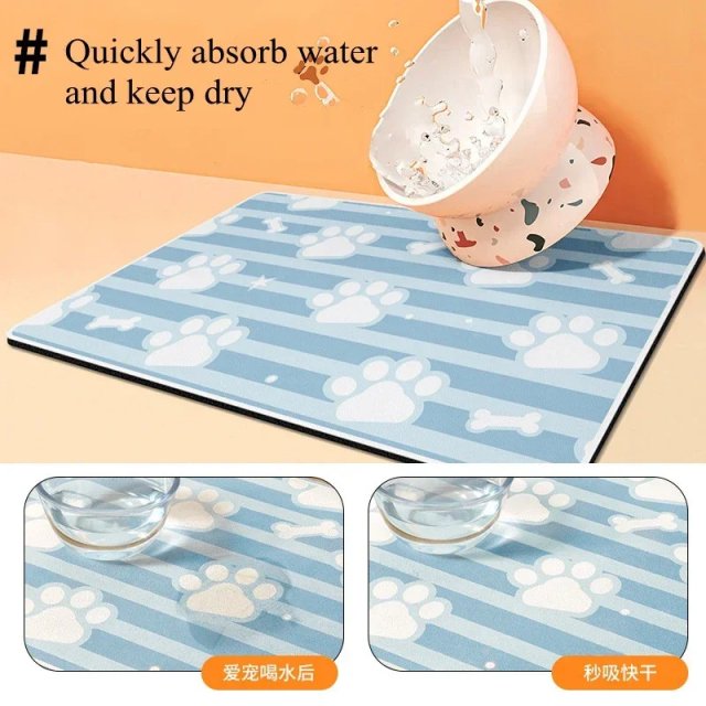 Absorbent Pet Feeding Mat - Image 3