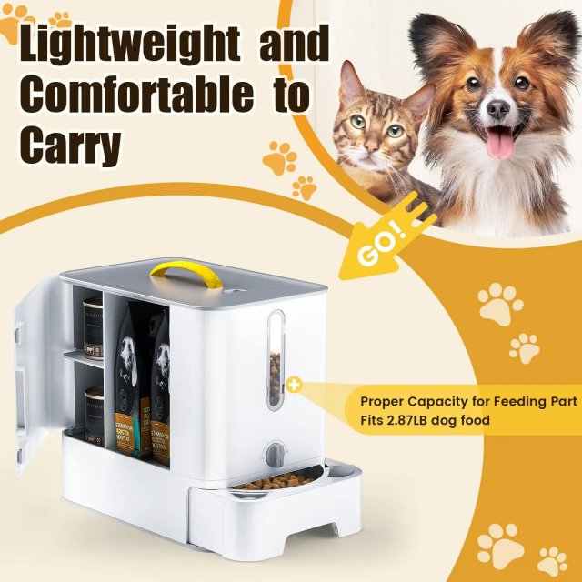Waterproof Pet Dog Food Storage Tank and Feeding Station - Image 3
