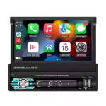 7" Retractable Touchscreen Car Stereo with Wireless CarPlay, Android Auto, and Backup Camera 3 60836-122f13.webp