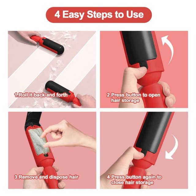 Pet Hair Remover with Self-Cleaning Base - Image 3