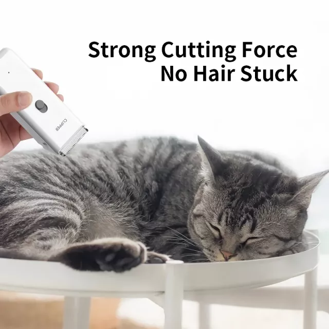 Rechargeable Low-Noise Pet Hair Trimmer for Professional Grooming - Image 5