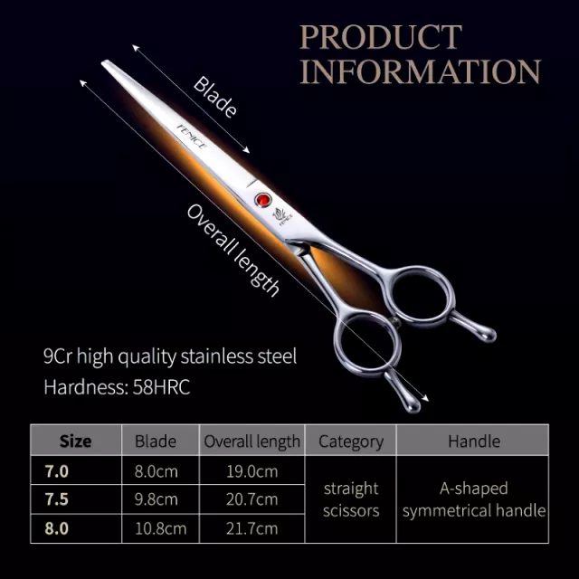 Professional Pet Grooming Scissors - Image 7