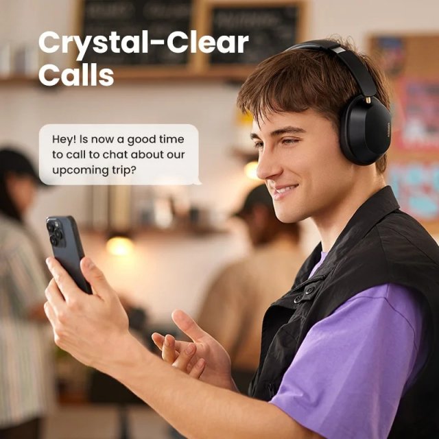 Wireless Bluetooth Headphones with Hybrid Noise Cancellation - Image 3