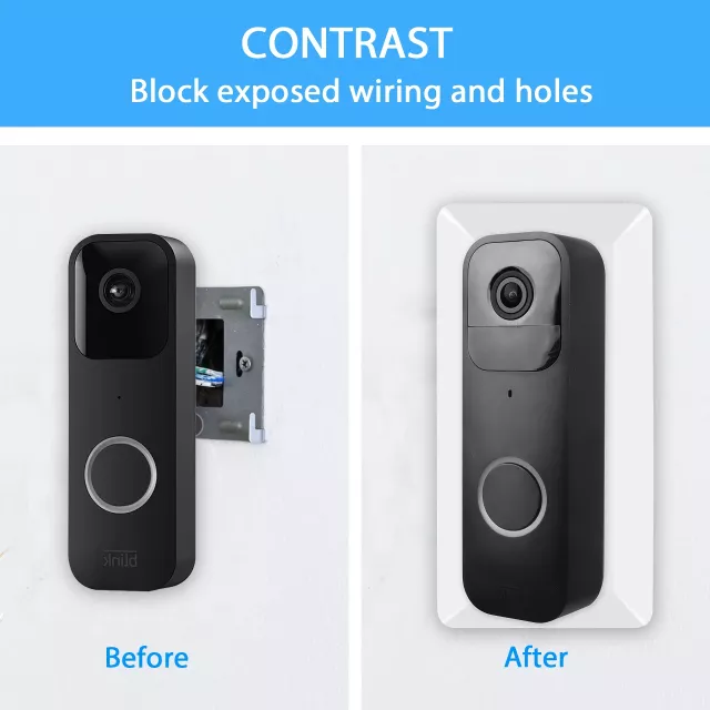 Adjustable Wall Plate for Video Doorbell with 35-Degree Angle - Image 6