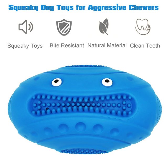 Durable Non-Toxic Rubber Dog Chew Toy for Aggressive Chewers - Image 3