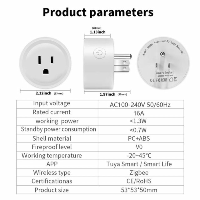 Smart Plug with Power Monitoring & WiFi Control - Image 5