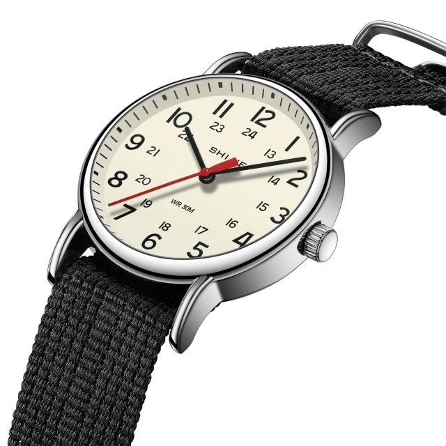 Unisex Military Sports Quartz Watch with Easy-Read Dial and Nylon Strap - Image 3