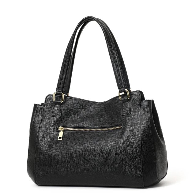 Genuine Leather Women's Large Capacity Tote Bag - Image 4