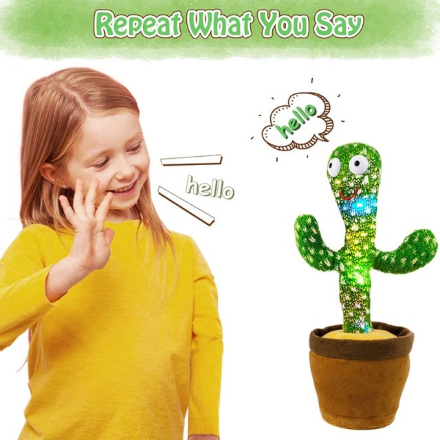 Interactive Dancing Cactus Toy - Image 3