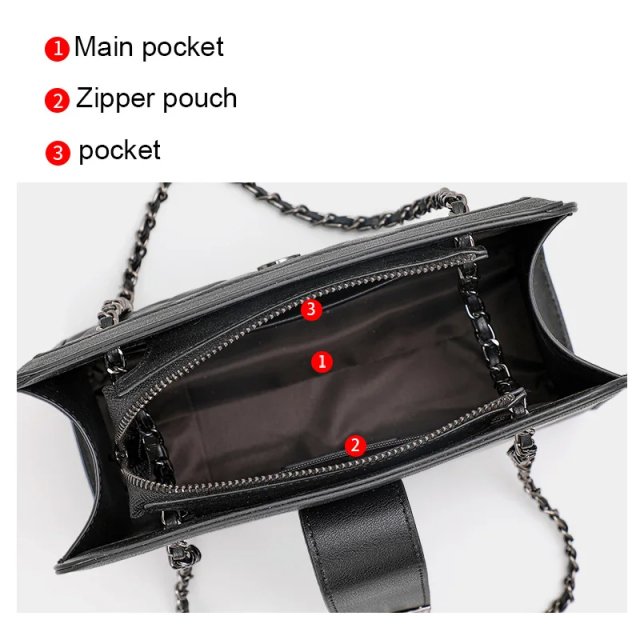Genuine Leather Women's Shoulder Bag - Image 3