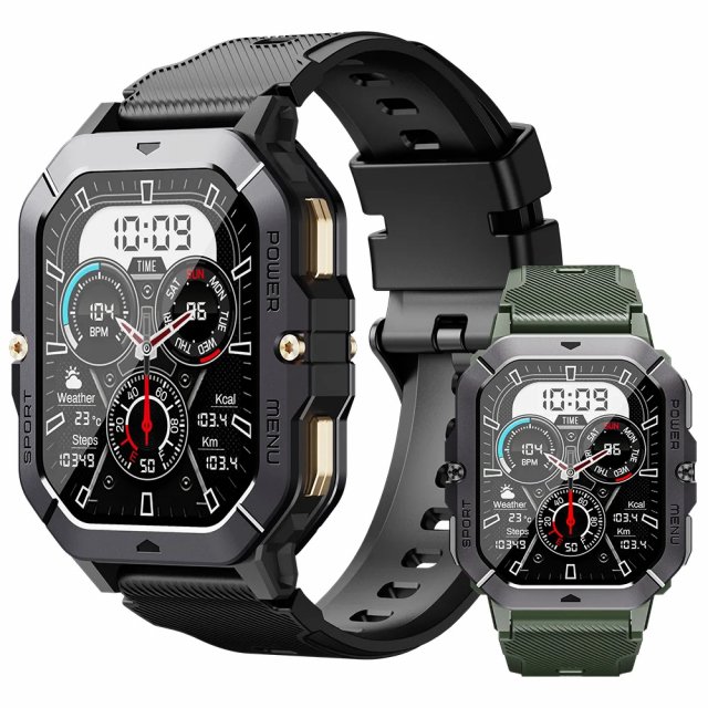 C28 Smart Watch 2.02inch HD Large Screen 410mAh Men Outdoor Sport Wristwatch - Image 7