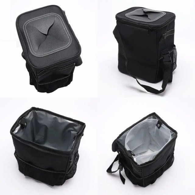 Large Capacity Waterproof Hanging Car Trash Can - Image 5