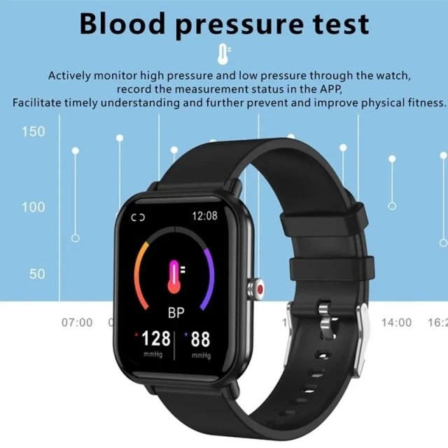 Smart Watch with Body Temperature Monitor and Music Control - Image 4