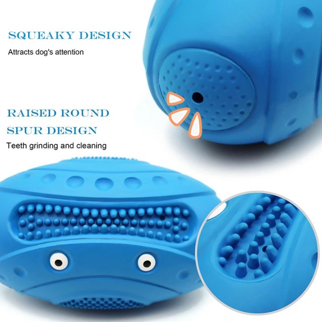 Durable Non-Toxic Rubber Dog Chew Toy for Aggressive Chewers - Image 4
