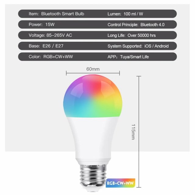 Bluetooth Smart LED Spotlight Bulb - Image 8