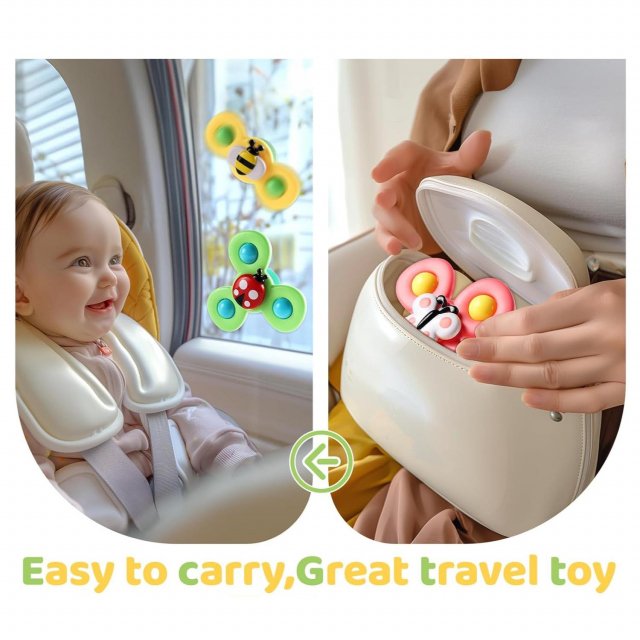 Baby Bath Spinner Toys - Image 3