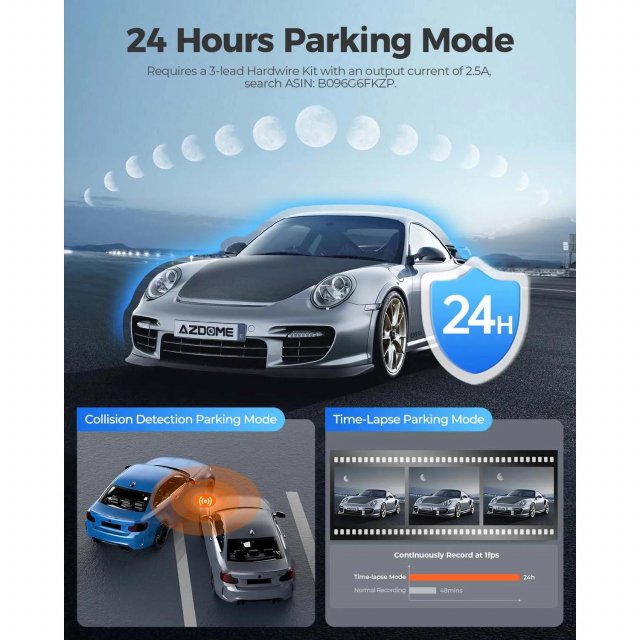 4K Dash Cam with Night Vision, GPS, and WiFi - Image 6