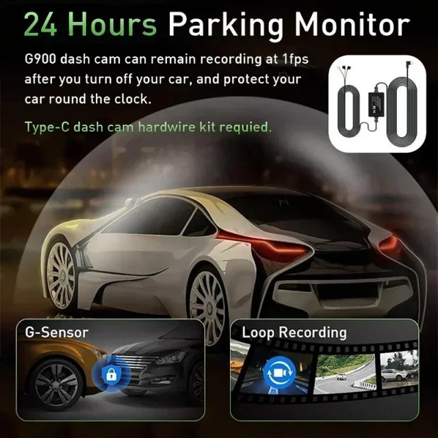 4K WiFi Dual Dash Cam with Night Vision - Image 7