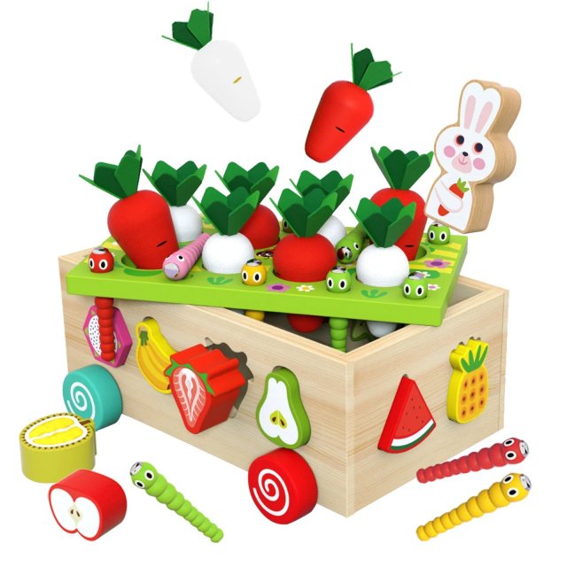 Kids Wooden Shape Matching Toy - Image 5