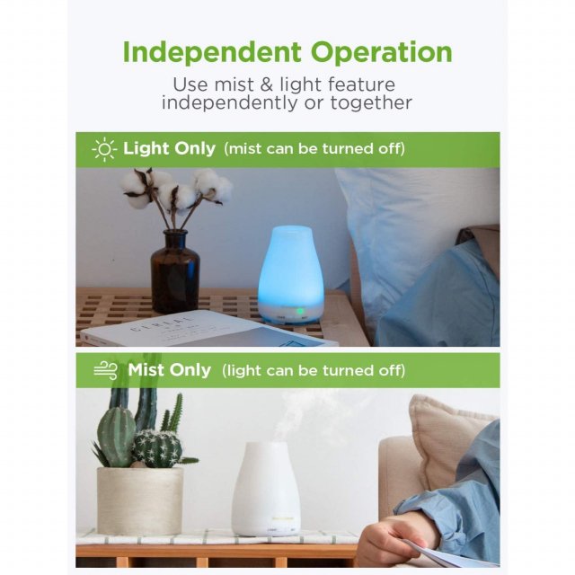 Mini Ultrasonic Aroma Diffuser & Essential Oil Air Purifier - Image 4