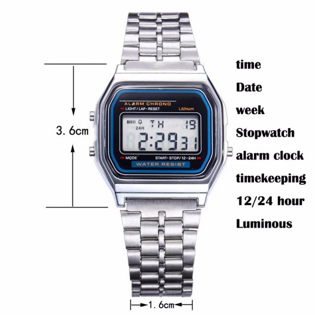 Digital Sports Waterproof LED Watch - Image 7