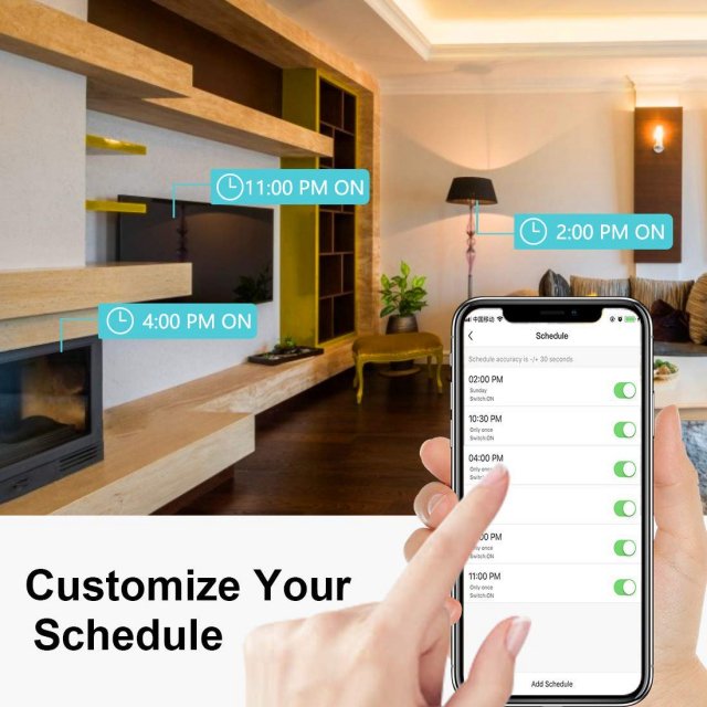 Smart Plug with Power Monitoring & WiFi Control - Image 2