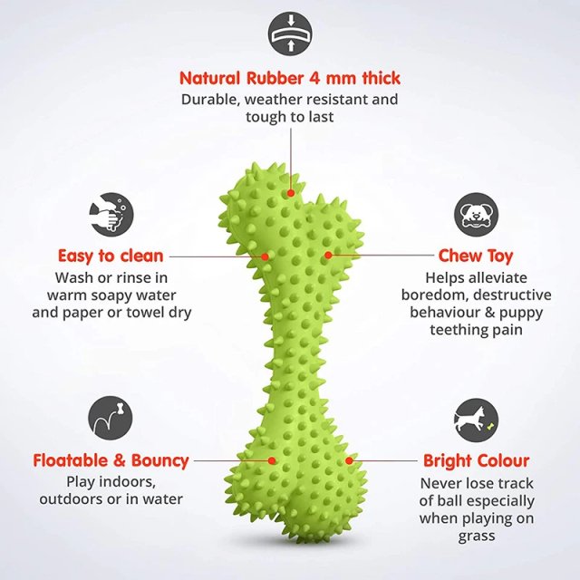 Bite-Resistant Dog Chew Bone for Medium & Large Dogs - Image 4