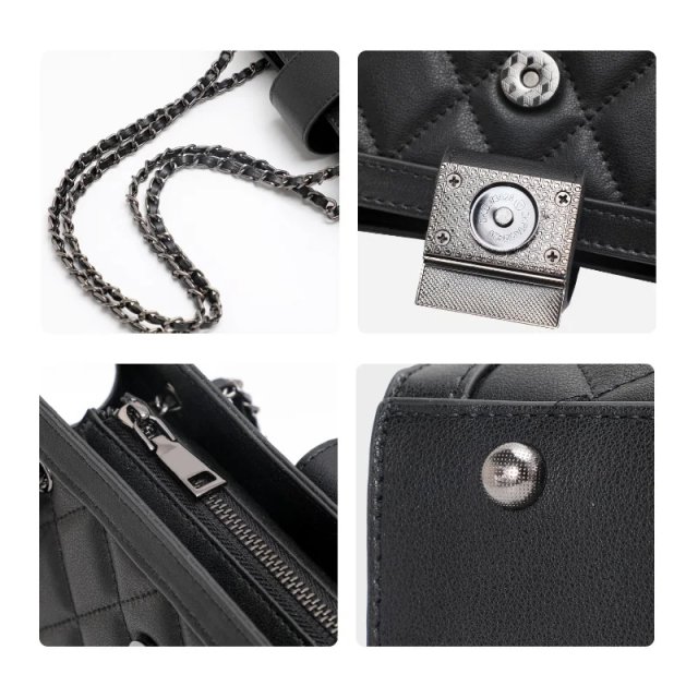 Genuine Leather Women's Shoulder Bag - Image 4