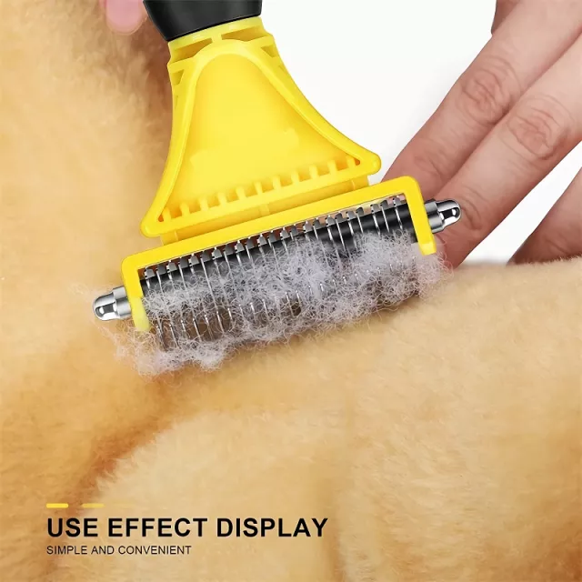 Stainless Steel Grooming Brush for Dogs and Cats - Image 6