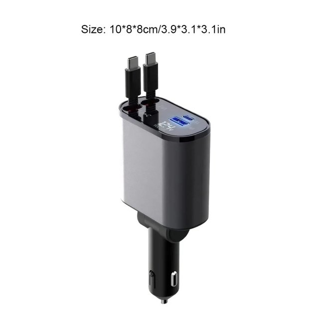 4-in-1 Type-C Car Charger - Image 5