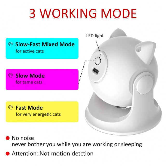 Automatic Rechargeable Laser Cat Toy - Image 5