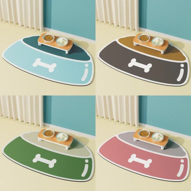 Absorbent Pet Feeding Mat for Dogs and Cats - Image 5