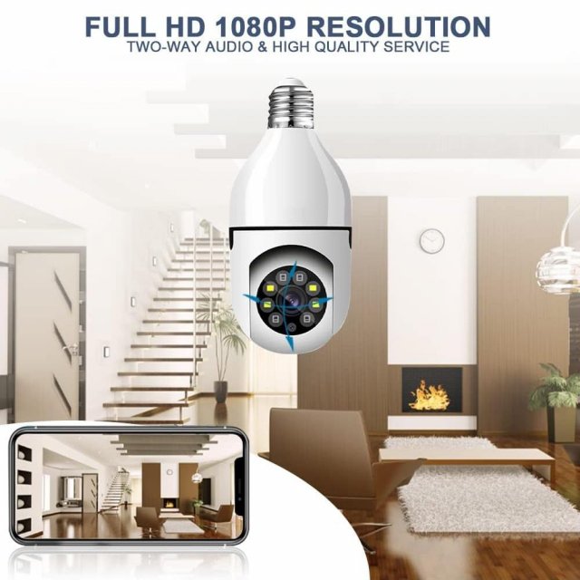 E27 Bulb Camera with 4X Digital Zoom - Image 3