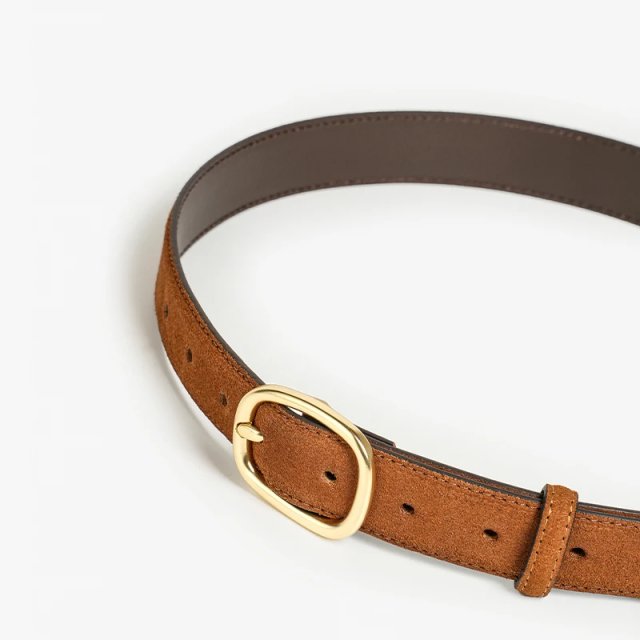 Women's Split Leather Belt - Image 4