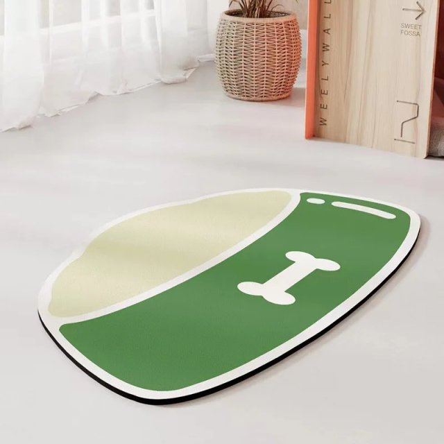 Absorbent Pet Feeding Mat for Dogs and Cats - Image 4