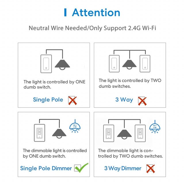 WiFi Smart Dimmer Switch for Dimmable LED - Image 6