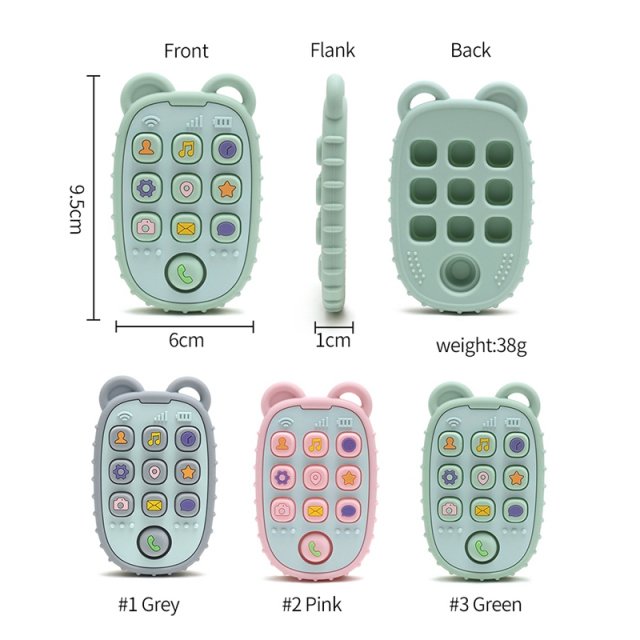 Baby Silicone Teether Toys - Image 7