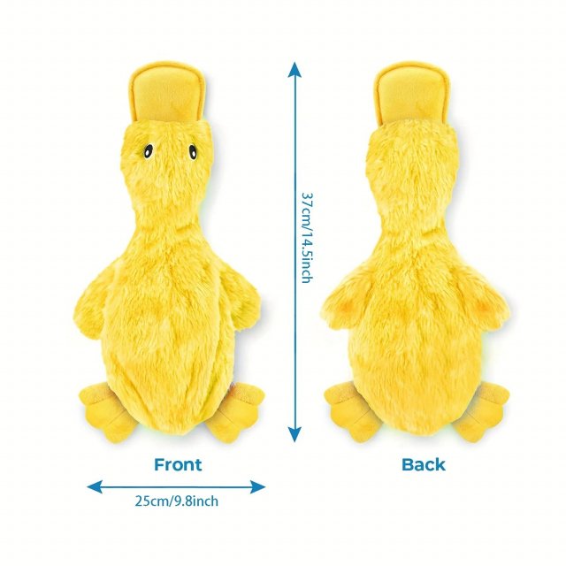 Interactive Small Dog Plush Squeaky Toy - Image 5
