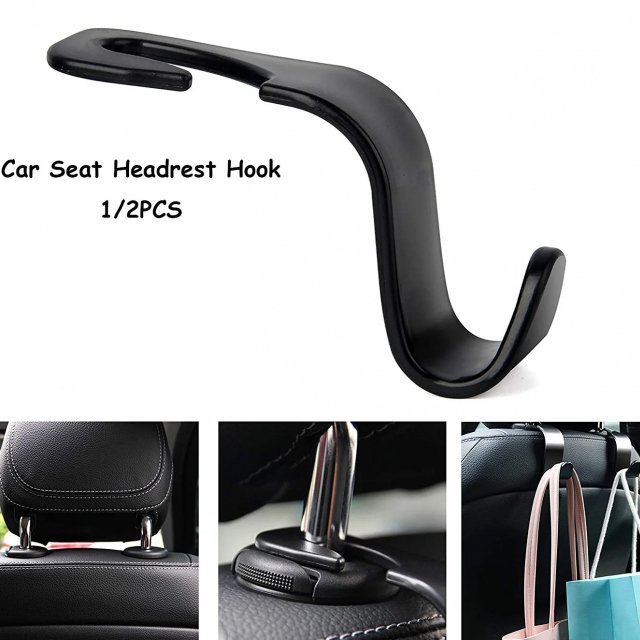 Car Seat Headrest Hook Back Seat Organizer for Handbags and Coats - Image 4