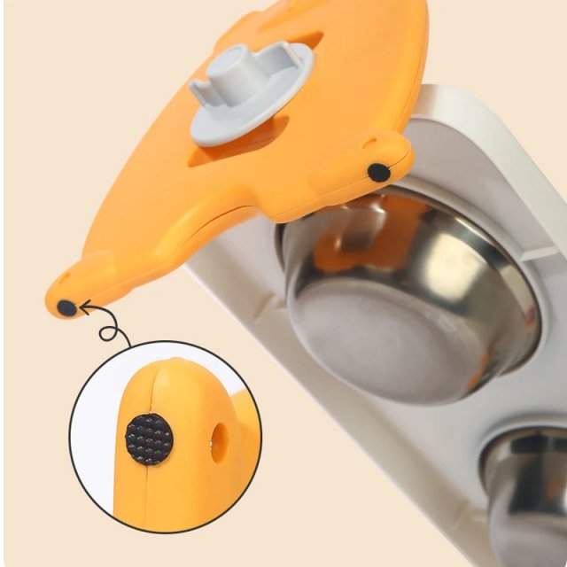 Adjustable Double Bowl Pet Feeder - Image 4