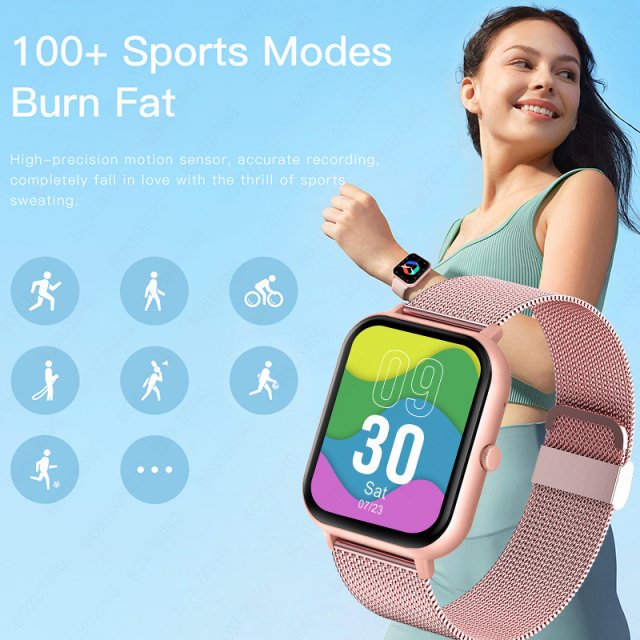 Smartwatch for Women with Custom Dial and Bluetooth Calling - Image 5