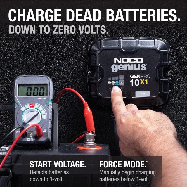 1-Bank 10A Smart Marine Battery Charger - Image 5