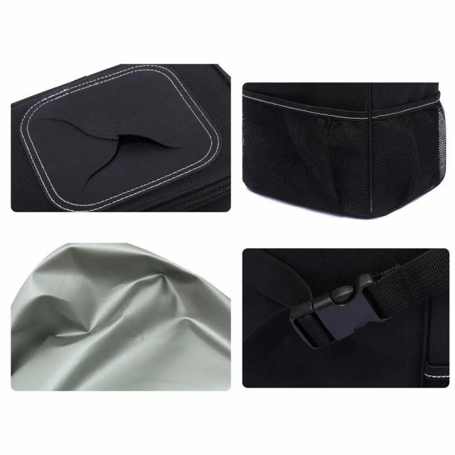 Large Capacity Waterproof Hanging Car Trash Can - Image 4