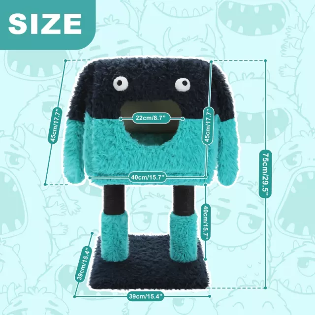 Monster Series Cat Tree Tower - Image 4