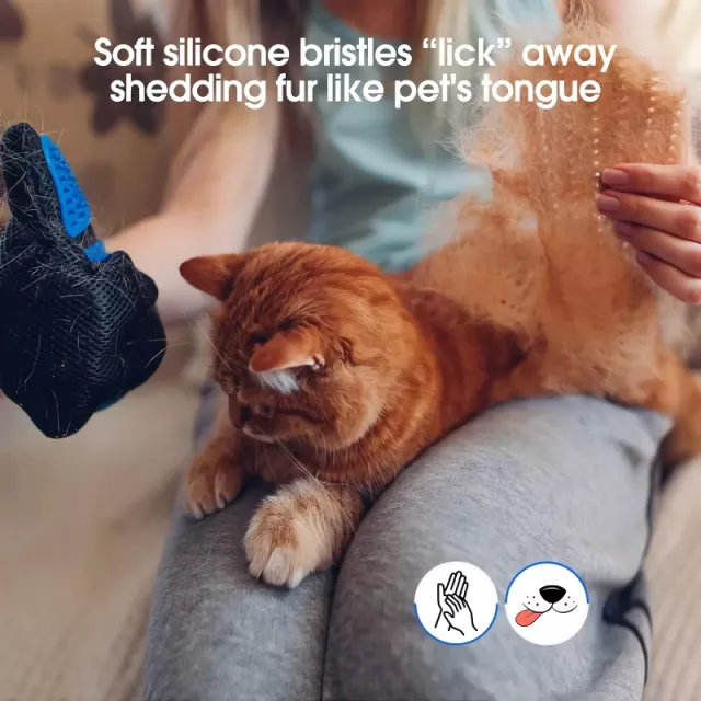 Fashion Rubber Pet Bath Brush - Image 3