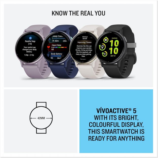 Health & Fitness GPS Smartwatch with AMOLED Display - Image 4