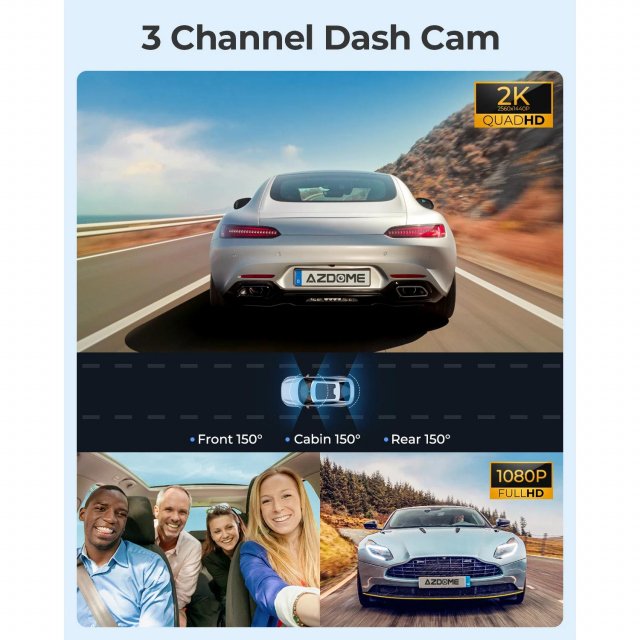 4K Dash Cam with Night Vision, GPS, and WiFi - Image 4